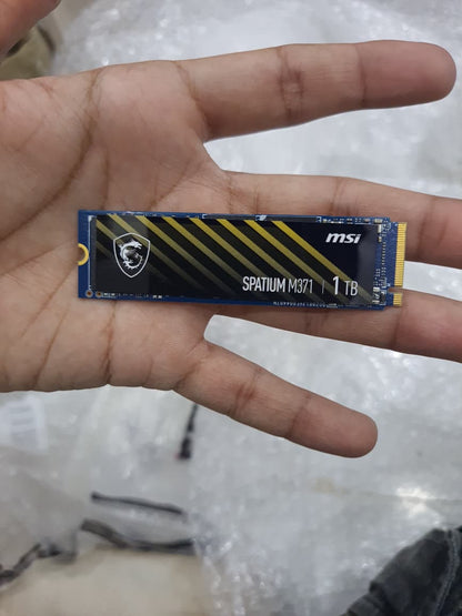 MSI SPATIUM M371 1TB Internal Gen3 NVMe M.2 (2280) SSD Used SSD