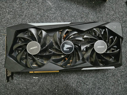 Gigabyte  AORUS GeForce RTX 3070 MASTER LCD Edge View screen 8GB Used GPU