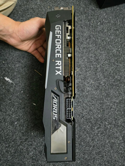Gigabyte  AORUS GeForce RTX 3070 MASTER LCD Edge View screen 8GB Used GPU