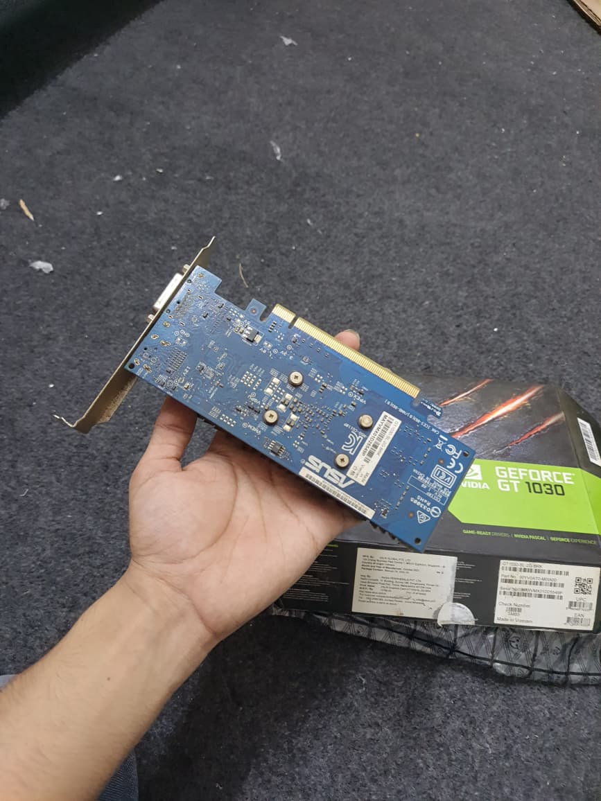 ASUS GeForce GT 1030 Silent Design Graphics Card 2GB Used GPU