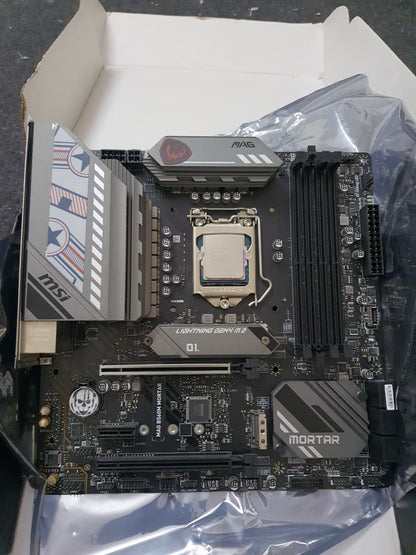 Intel Core i5-11400F + MSI MAG B560M Mortar (Processor+Motherboard) Used COMBO