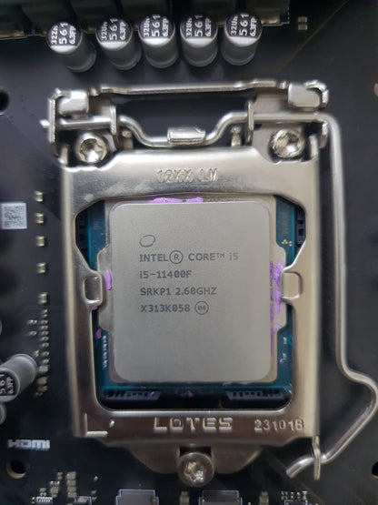 Intel Core i5-11400F + MSI MAG B560M Mortar (Processor+Motherboard) Used COMBO