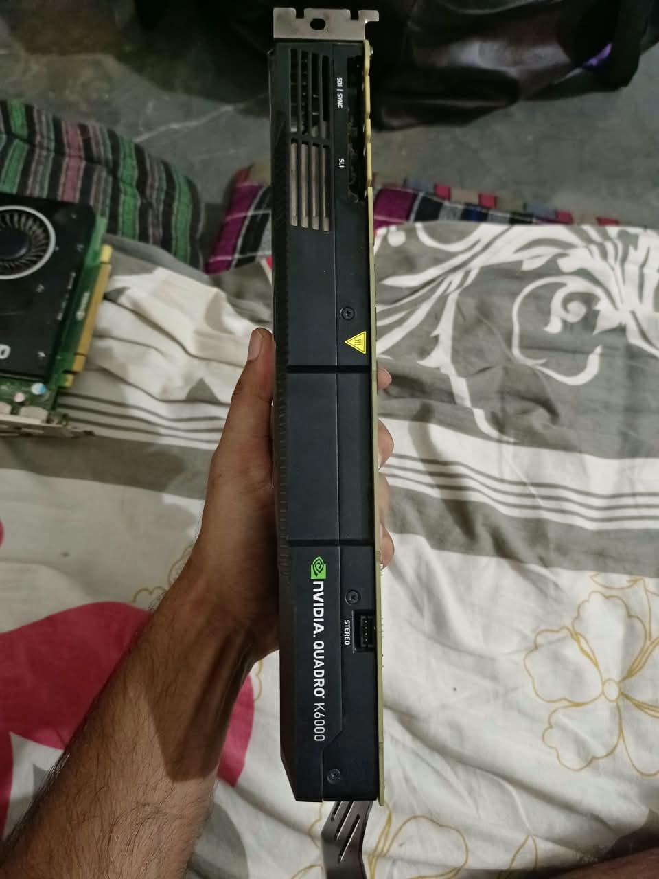 NVIDIA Quadro K6000 12GB GDDR5 Professional Graphic Card Used GPU