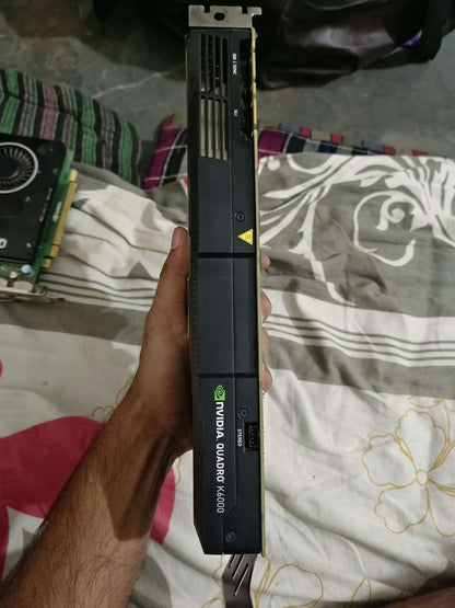 NVIDIA Quadro K6000 12GB GDDR5 Professional Graphic Card Used GPU