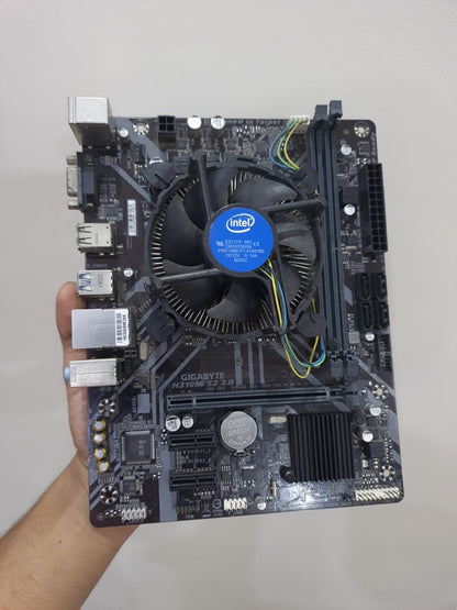 Intel Core i5-9500F + Gigabyte H310M S2 2.0 MOTHERBOARD (Processor+Motherboard) Used COMBO
