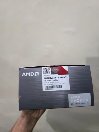 AMD Ryzen 7 5700G 8 Cores 16 Threads + Gigabyte B550M H ARGB (Processor+Motherboard) Used Combo