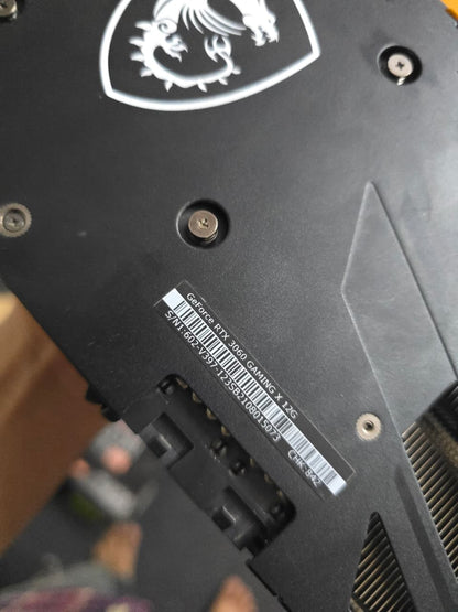 MSI GeForce RTX 3060 Gaming X 12GB Used GPU