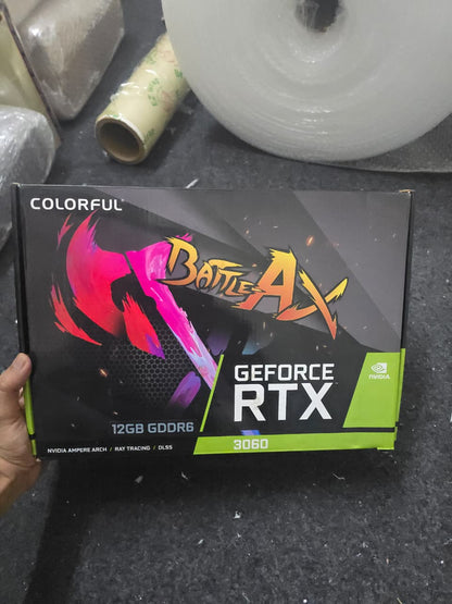 COLORFUL RTX 3060 NB Battle AX Duo 12GB Used GPU