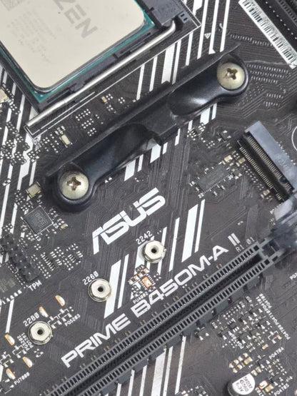 AMD Ryzen 7 3700X 8 Core 16 Threads + Asus Prime B450M-A (Processor+Motherboard) Used Combo