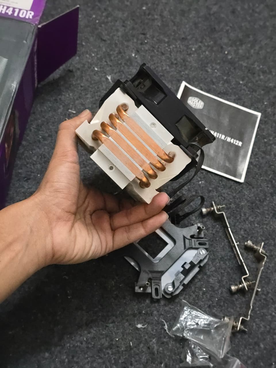 Cooler Master Hyper 410R Red Fan Used CPU Cooler