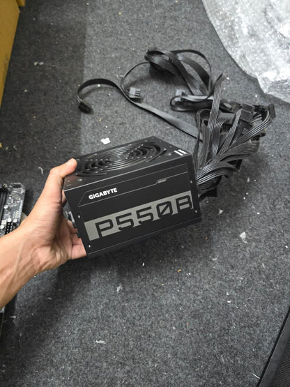 GIGABYTE P550B 550 Watts 80 Plus Bronze Power Supply Used PSU
