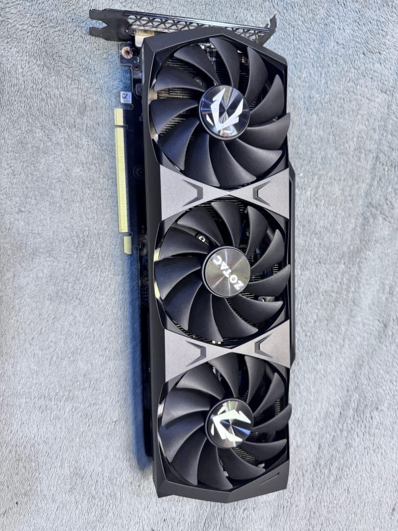 Zotac Gaming GeForce RTX 3070 Ti Trinity Black 8GB Used GPU