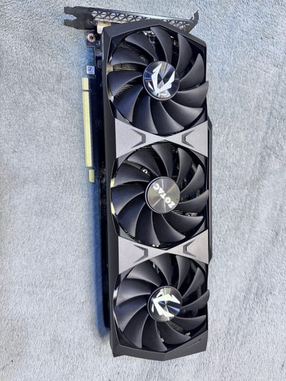 Zotac Gaming GeForce RTX 3070 Ti Trinity Black 8GB Used GPU