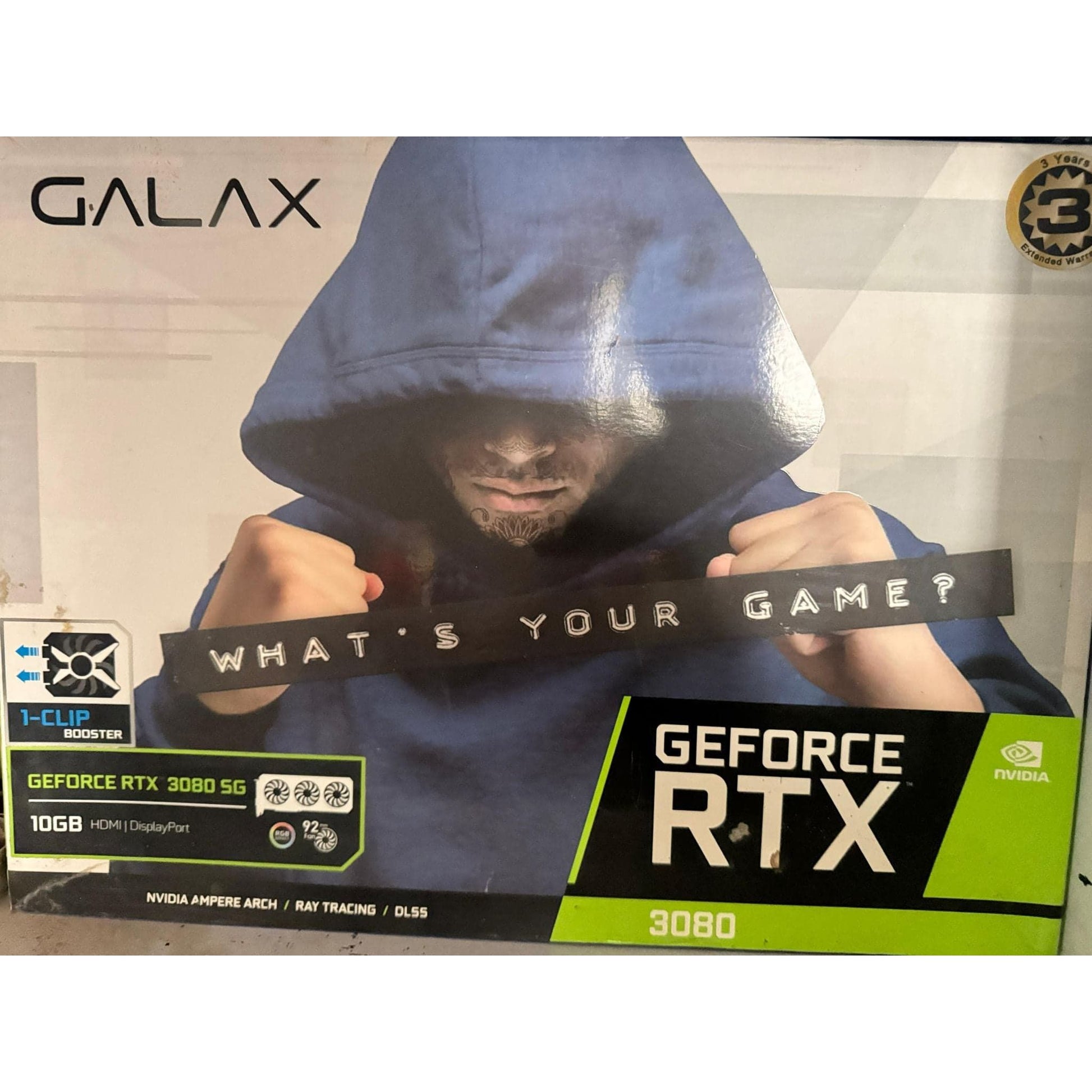 Galax GeForce RTX 3080 SG (1-Click OC) 10GB Used GPU - Computify.in