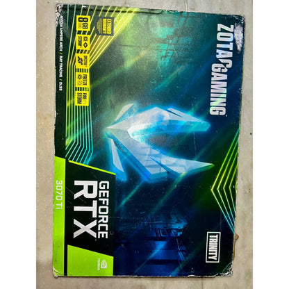 Zotac Gaming GeForce RTX 3070 Ti Trinity Black 8GB Used GPU