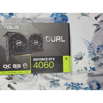ASUS Dual GeForce RTX 4060 V2 OC Edition 8GB New, Open Box GPU