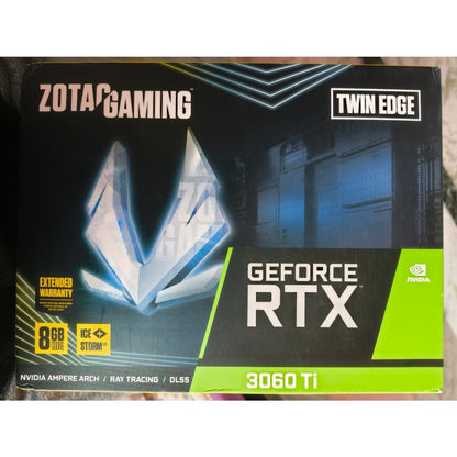 ZOTAC GeForce RTX 3060ti Twin Edge Gaming 8GB Used GPU