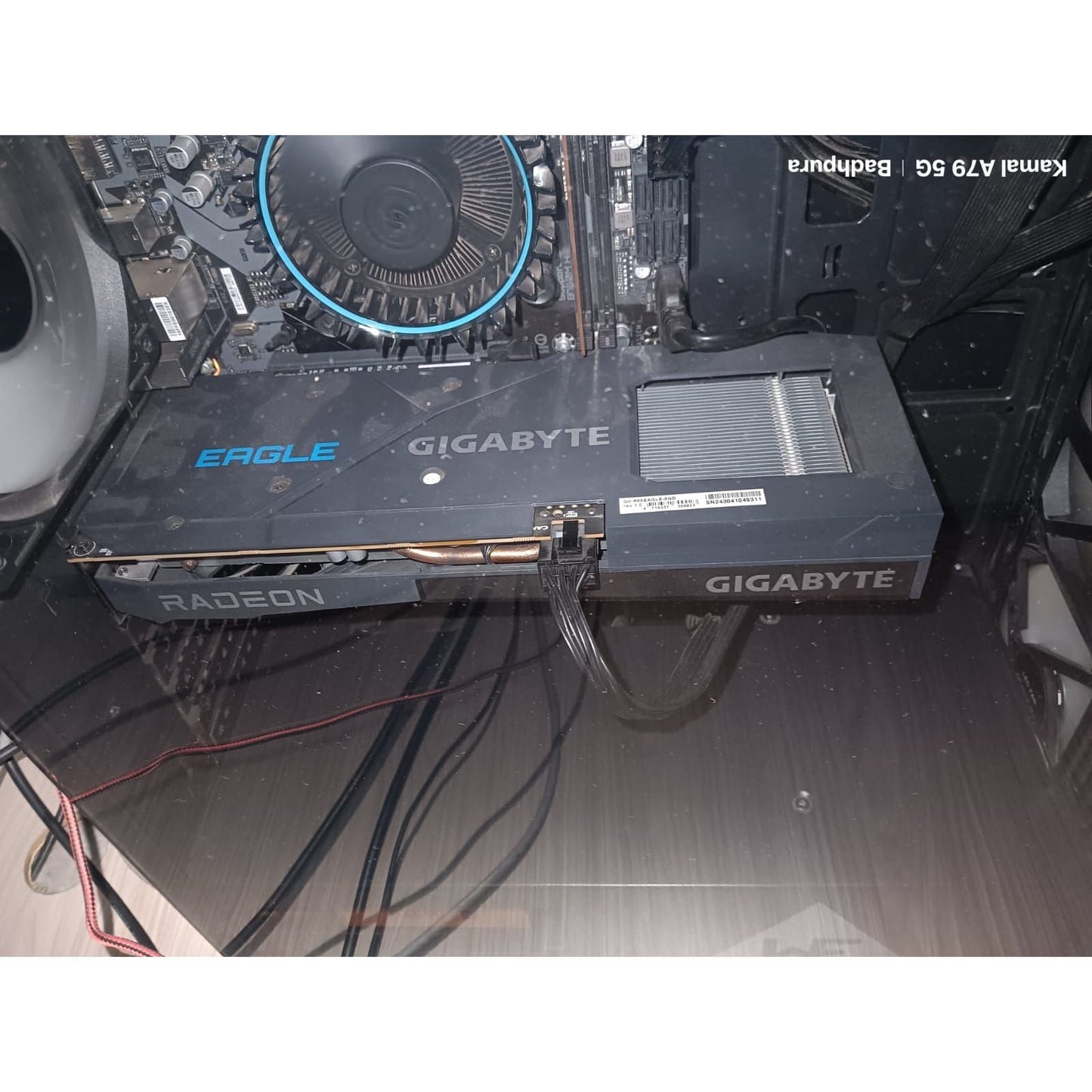GIGABYTE Radeon RX 6600 Eagle Triple Fan 8GB Used GPU