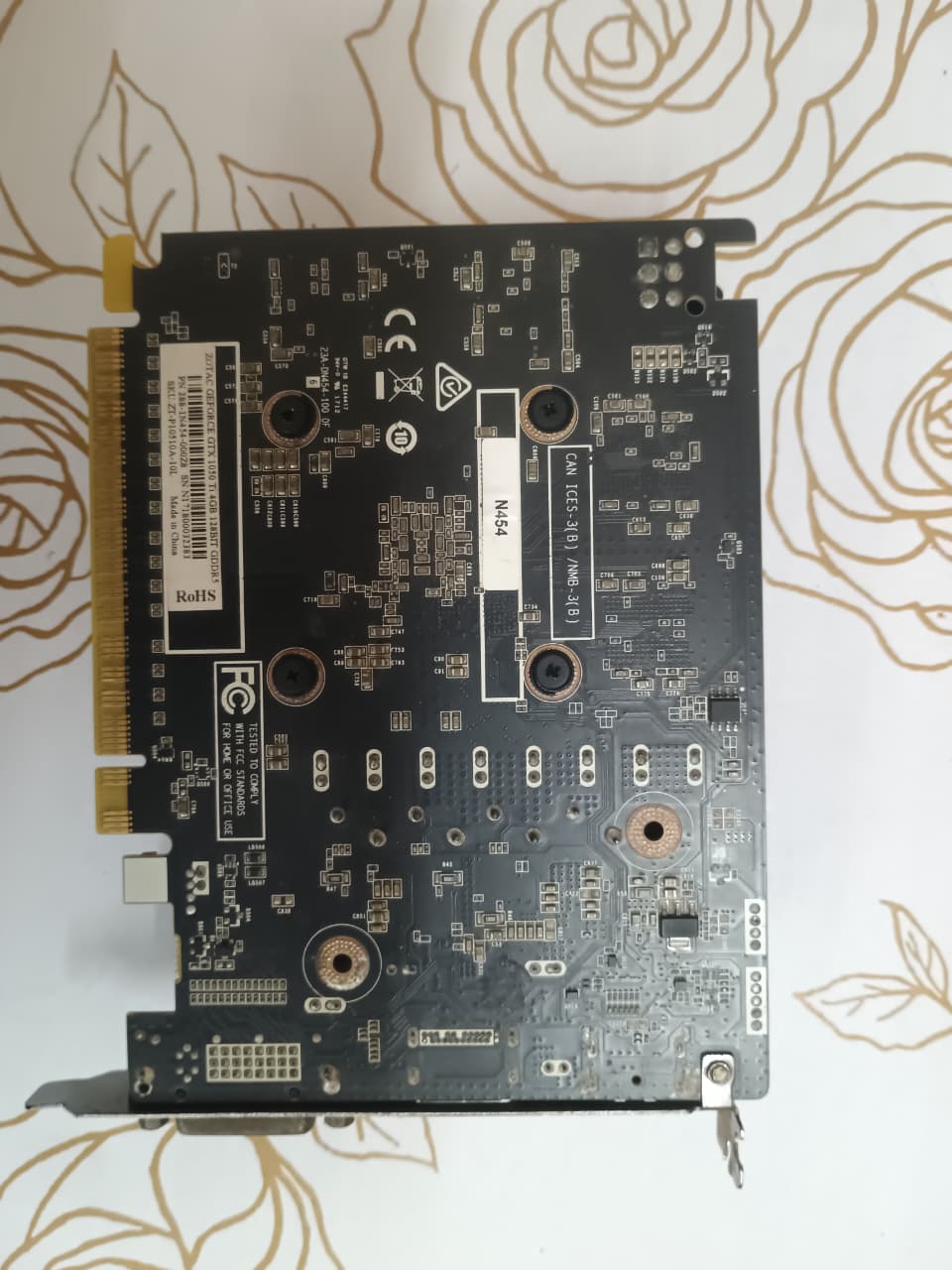 ZOTAC GeForce GTX 1050 Ti Mini 4GB Used GPU