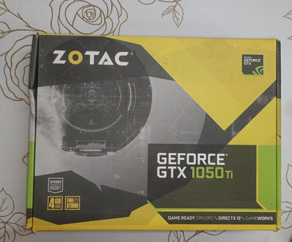 ZOTAC GeForce GTX 1050 Ti Mini 4GB Used GPU