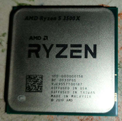 AMD Ryzen 5 3500X + Gigabyte Aorus B450 (Processor+Motherboard) COMBO Used