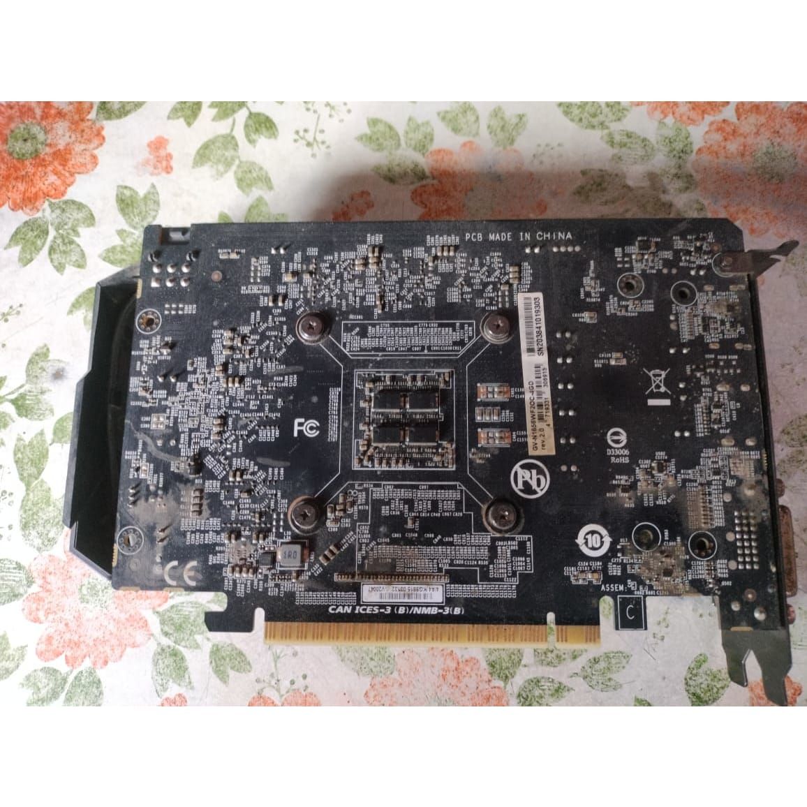 Gigabyte GeForce GTX 1650 4GB D6 GDDR6 Used GPU