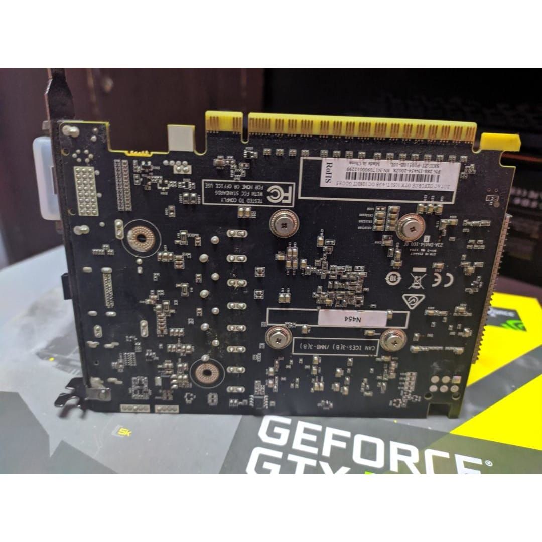 ZOTAC GeForce GTX 1050 Ti OC Edition 4GB Used GPU