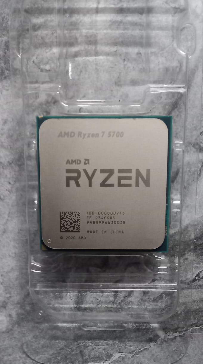AMD Ryzen 7 5700 4.6 GHz AM4 Socket 8 Cores 16 Threads Used CPU