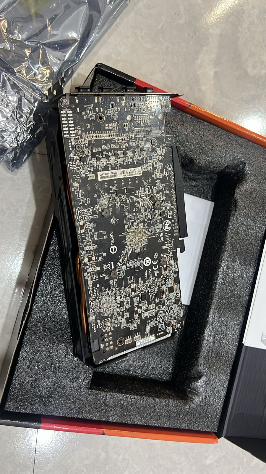 GIGABYTE RX 570 Gaming 2X Windforce Fans 4GB Used GPU
