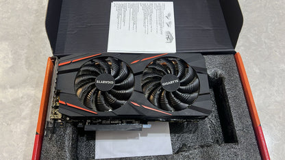 GIGABYTE RX 570 Gaming 2X Windforce Fans 4GB Used GPU