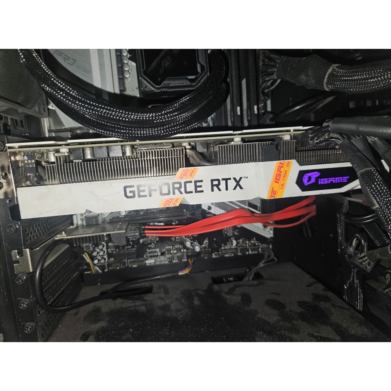 COLORFUL iGame GeForce RTX 3070 Ultra W OC Triple Fan 8GB Used GPU