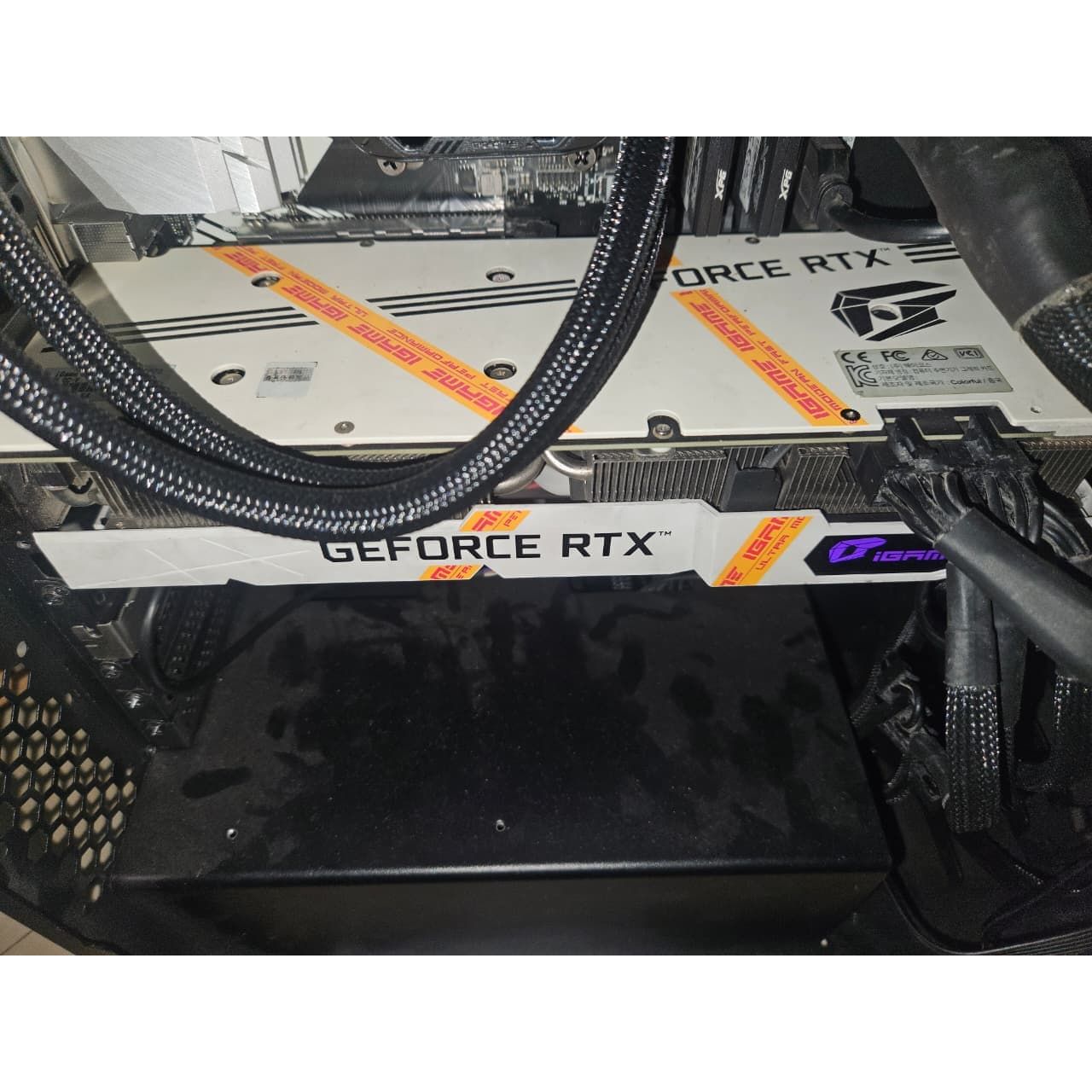 COLORFUL iGame GeForce RTX 3070 Ultra W OC Triple Fan 8GB Used GPU