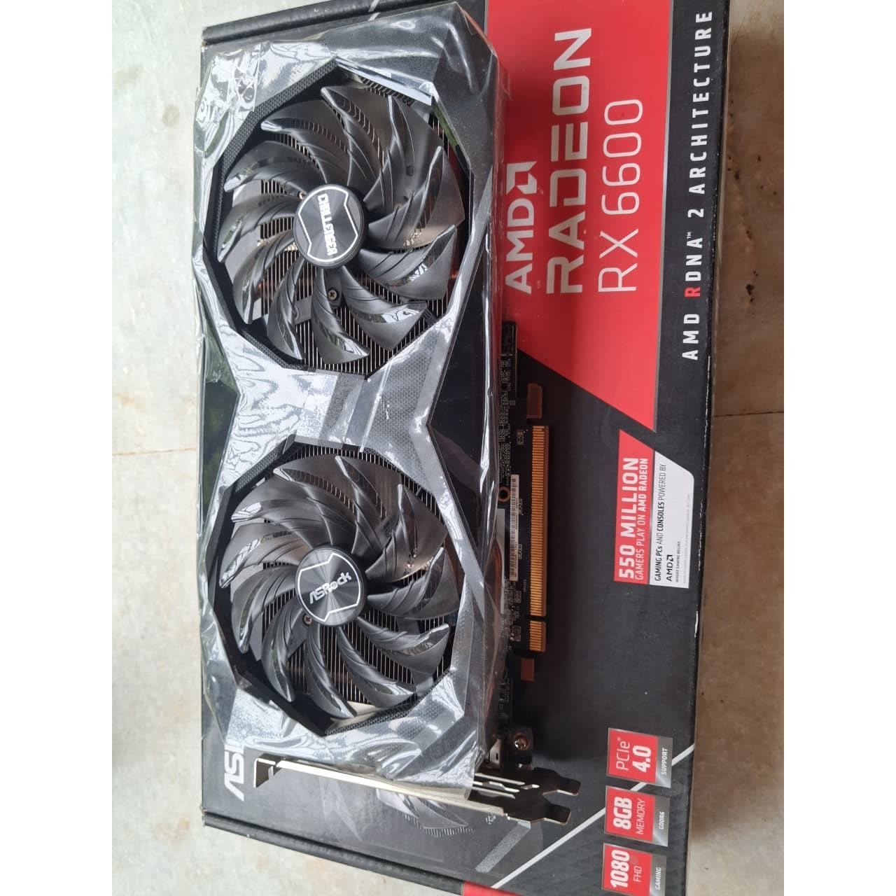 ASRock AMD Radeon Rx 6600 Challenger D 8GB Used GPU - Computify.in