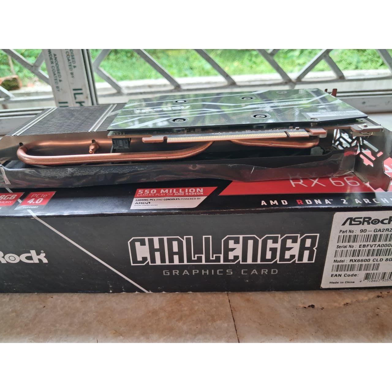 ASRock AMD Radeon Rx 6600 Challenger D 8GB Used GPU - Computify.in
