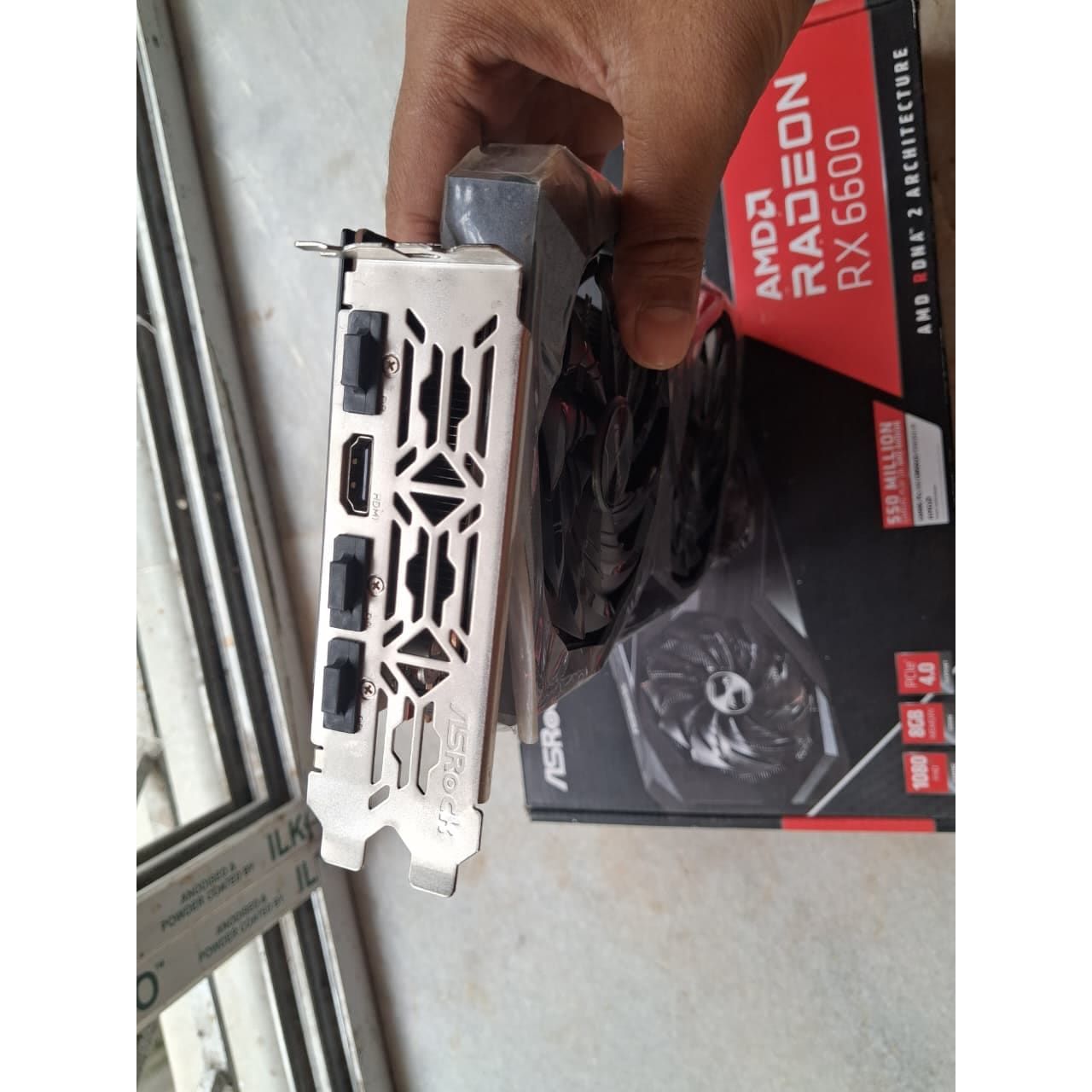 ASRock AMD Radeon Rx 6600 Challenger D 8GB Used GPU