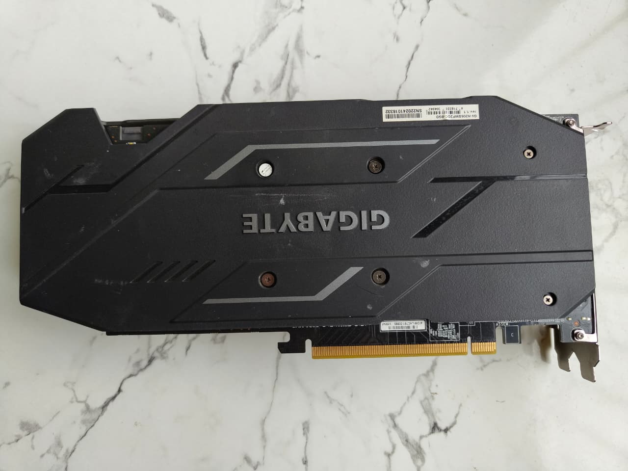 GIGABYTE GeForce RTX 2060 Super WINDFORCE OC 8GB Used GPU