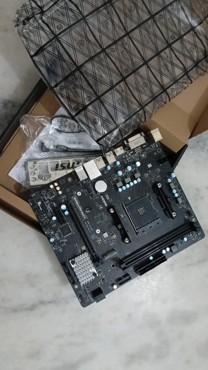 MSI B450M-A PRO MAX II Micro-ATX, AM4 DDR4 Used Motherboard