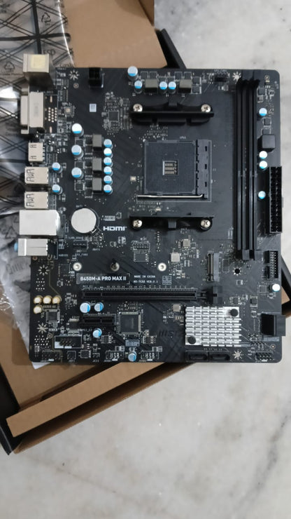 MSI B450M-A PRO MAX II Micro-ATX, AM4 DDR4 Used Motherboard