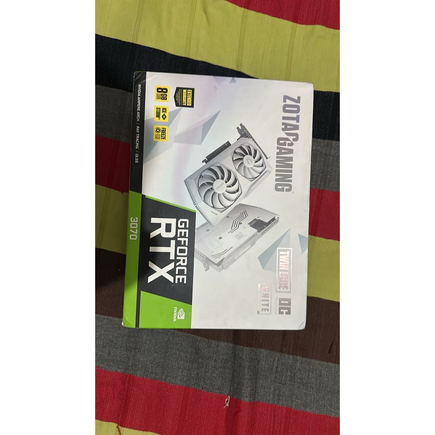 ZOTAC GAMING RTX 3070 Twin Edge OC White Edition 8GB Used GPU