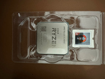 AMD RYZEN 5 3400G 4 Core, 4.2 GHZ + MSI B450M-A PRO MAX II AM4 DDR4 (Processor+Motherboard) Used COMBO