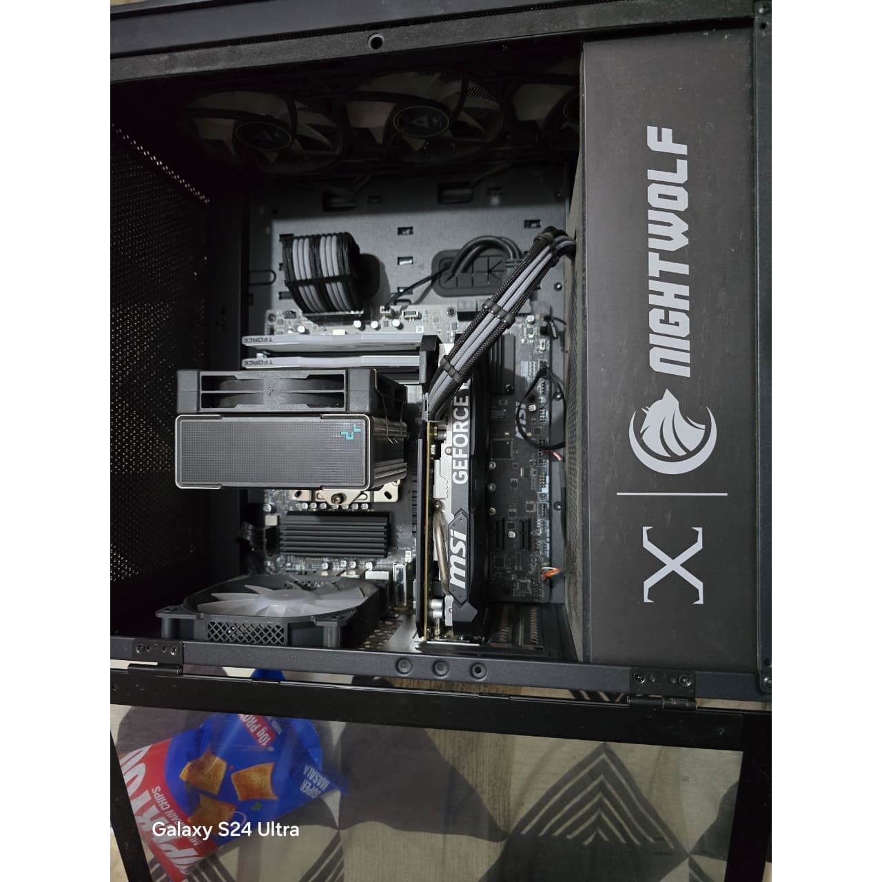 MSI GeForce RTX 4060 VENTUS 2X BLACK OC 8GB Used Box GPU