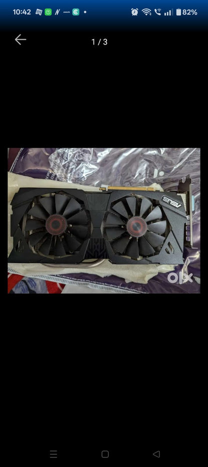 ASUS Strix GTX 970 4 GB Used GPU