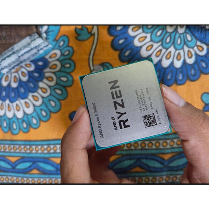 AMD RYZEN 5 3400G 4 Core, 4.2 GHZ + Gigabyte A520m K AM4 DDR4 (Processor+Motherboard) Used COMBO - Computify.in