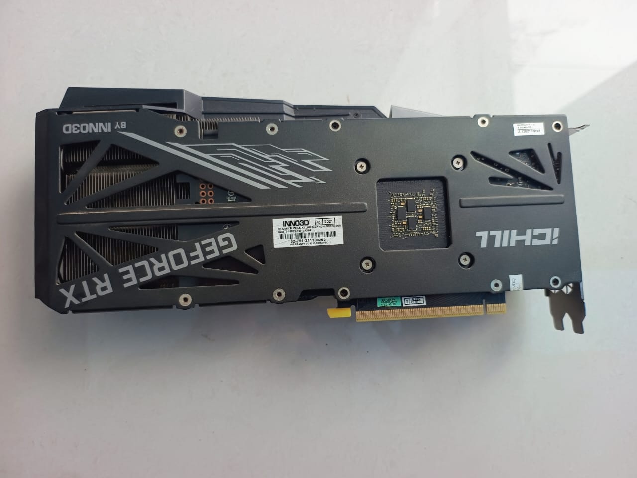 INNO3D GEFORCE RTX 3060 TI ICHILL X3 8GB Used GPU