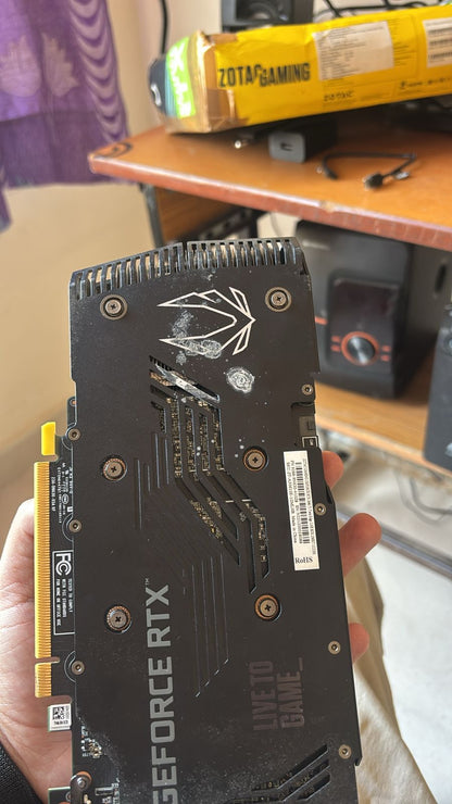 ZOTAC GeForce RTX 3060ti Twin Edge Gaming 8GB Used GPU