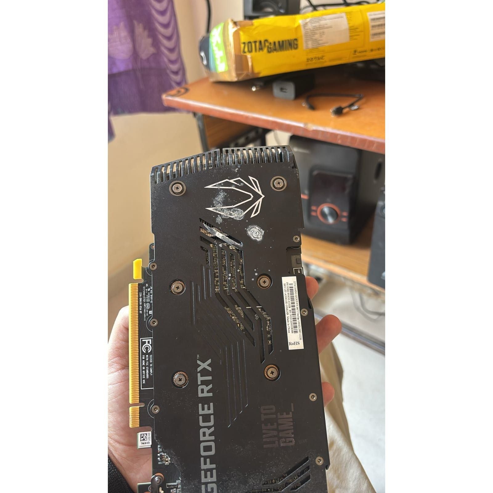 ZOTAC GeForce RTX 3060ti Twin Edge Gaming 8GB Used GPU - Computify.in