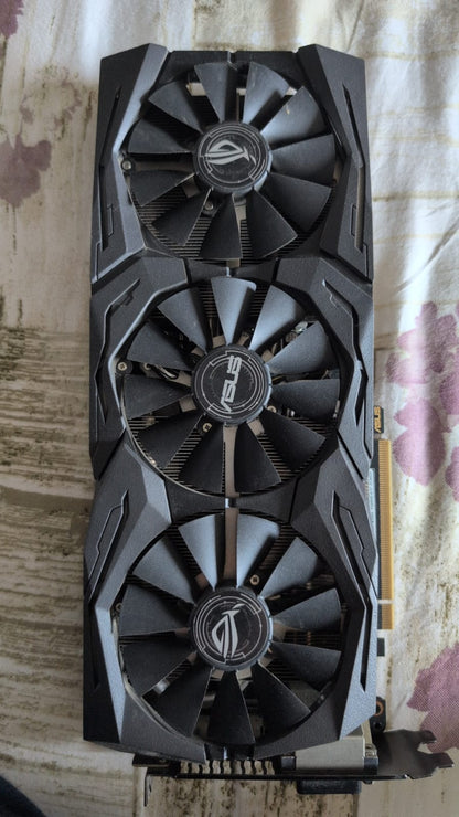 ASUS GeForce Rog Strix GTX 1070 Triple Fans 8GB Used GPU