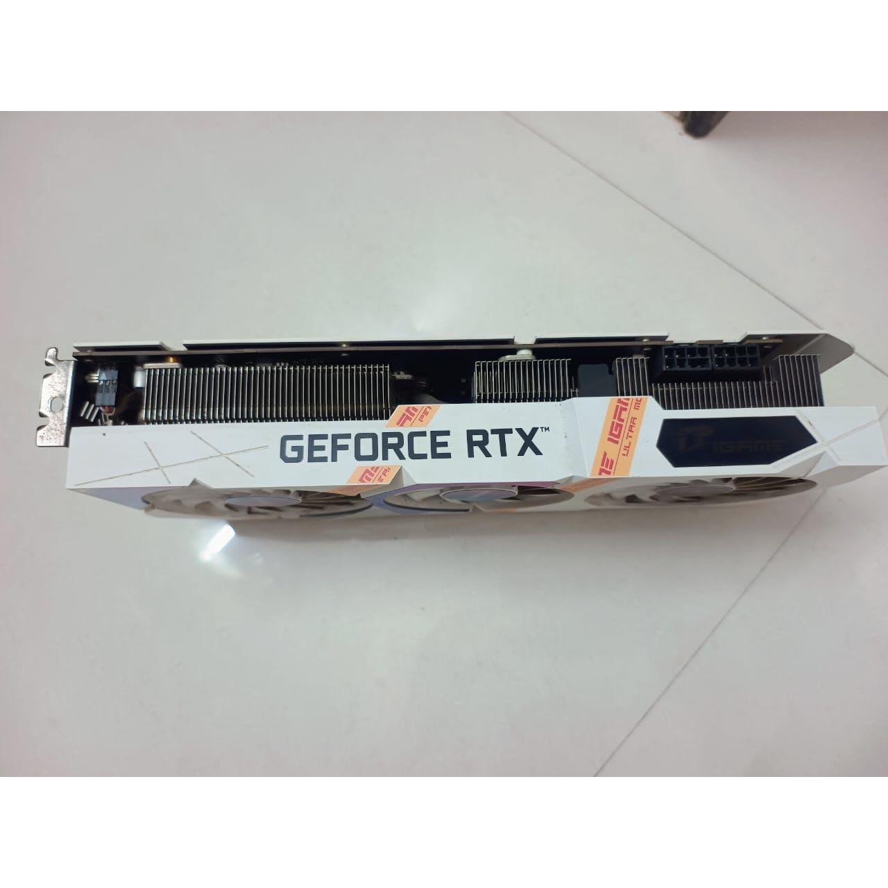 COLORFUL iGame GeForce RTX 3060 Ti Ultra W OC Triple Fan 8GB Used GPU
