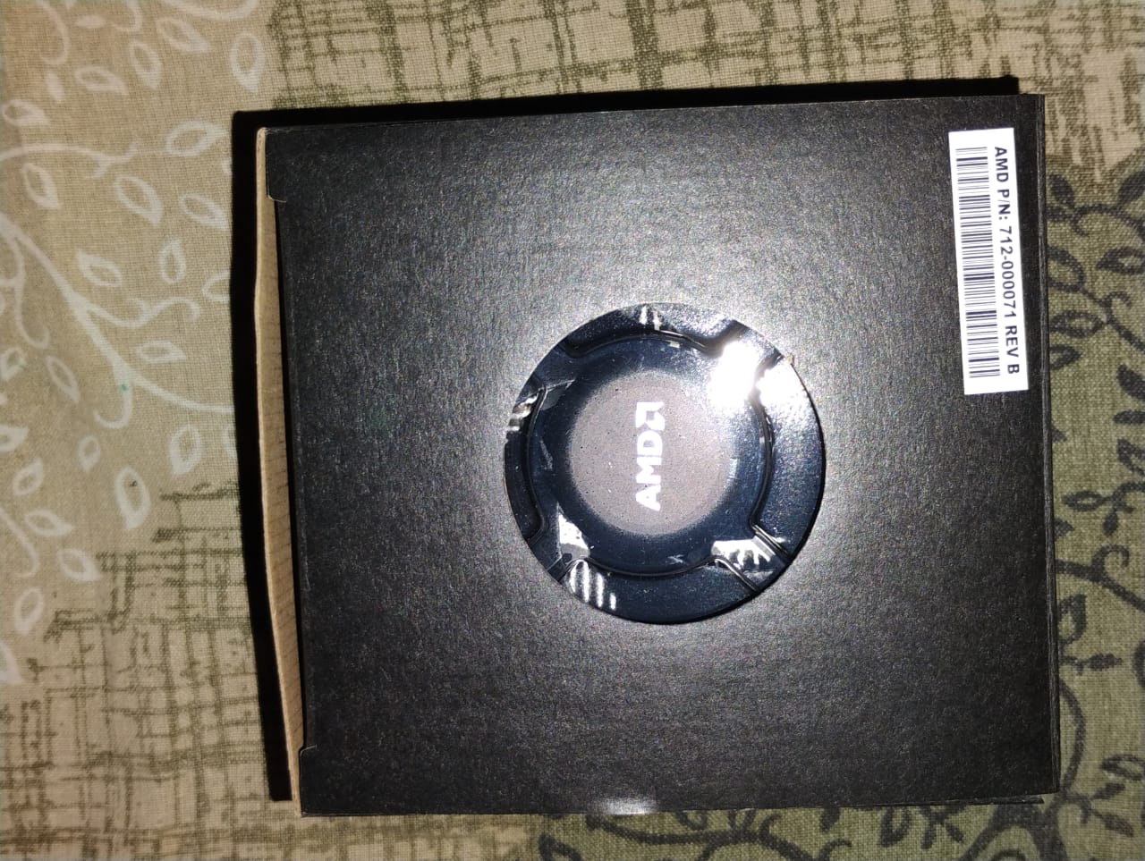 AMD RYZEN 5 3400G 4 Core, 8 threads 4.2 GHZ Used CPU