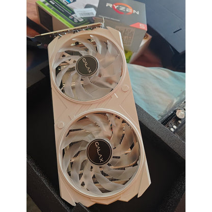 GALAX GeForce RTX 4060 EX White 1-Click OC 8GB Used GPU - Computify.in